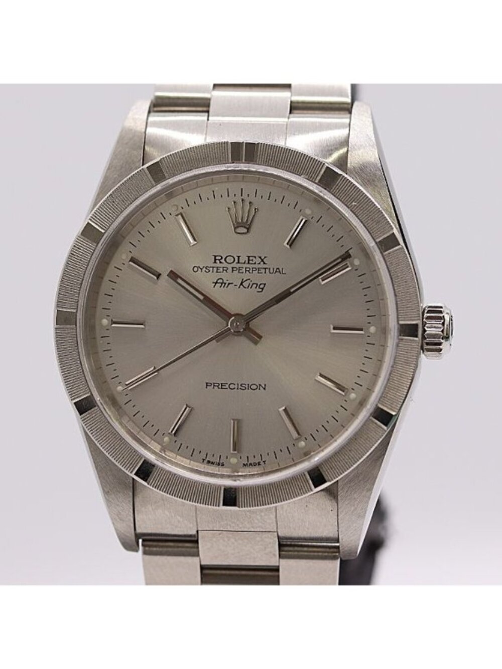 Rolex Air King Automatic Silver Dial Watch
